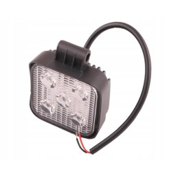 Mini square work lamp 15w 5 LED glanz mot