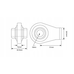 Rod end G Cat 1 310 TLS310F