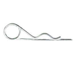 Galvanized safety pin, diameter 5mm, length 123m