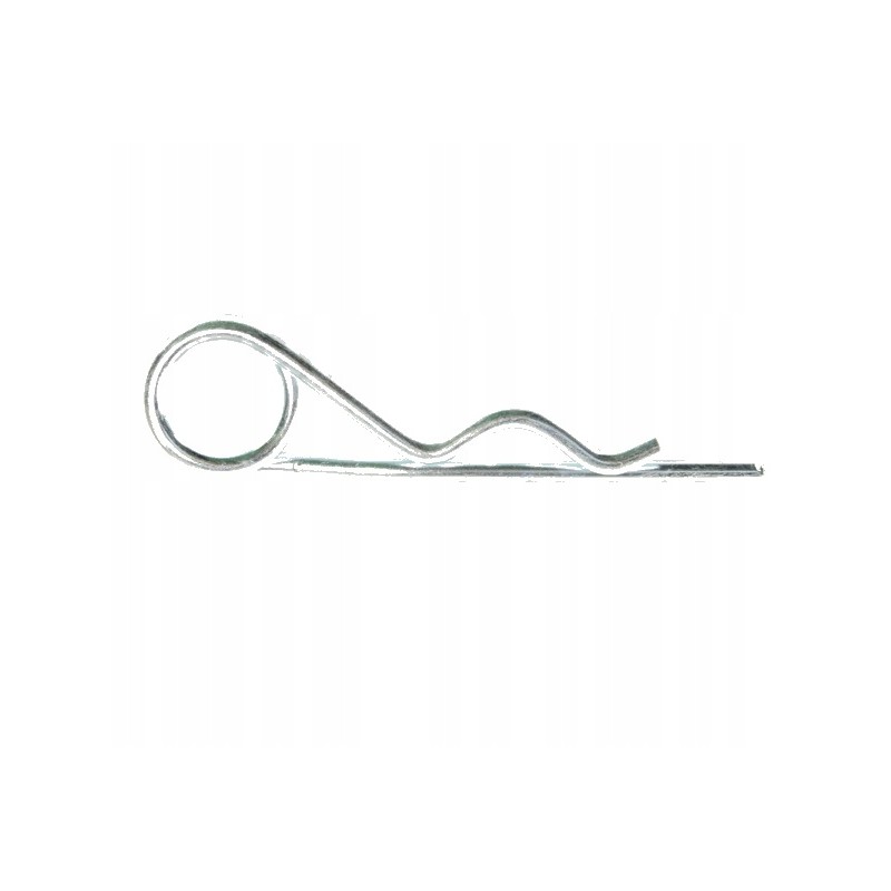 Galvanized safety pin, diameter 5mm, length 123m