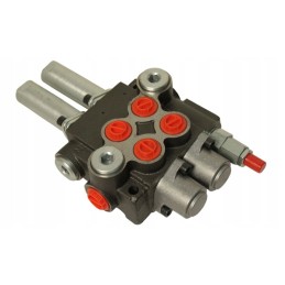 2-section 80l distributor controlled by a joystick