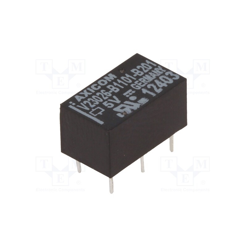 1 pcs x TE Connectivity - 3-1393774-4 - Relay: electromagnetic, SPDT, Ucoil: 5VDC, 1A, 0.46A/150VAC, THT
