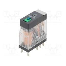 1 pcs x SCHNEIDER ELECTRIC - RXG21RD - Relay: electromagnetic, DPDT, Ucoil: 6VDC, 5A, 5A/250VAC, 5A/30VDC
