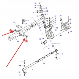 La322716750 rear axle bush