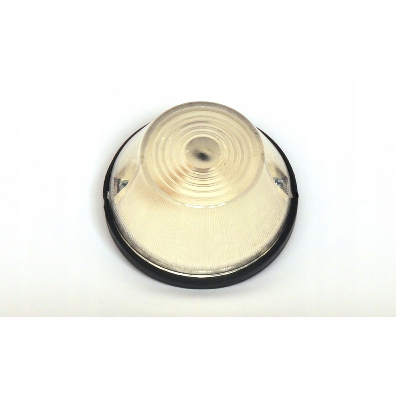 Front position lamp, round, white