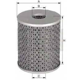 Oil filter element h9322 mann filter