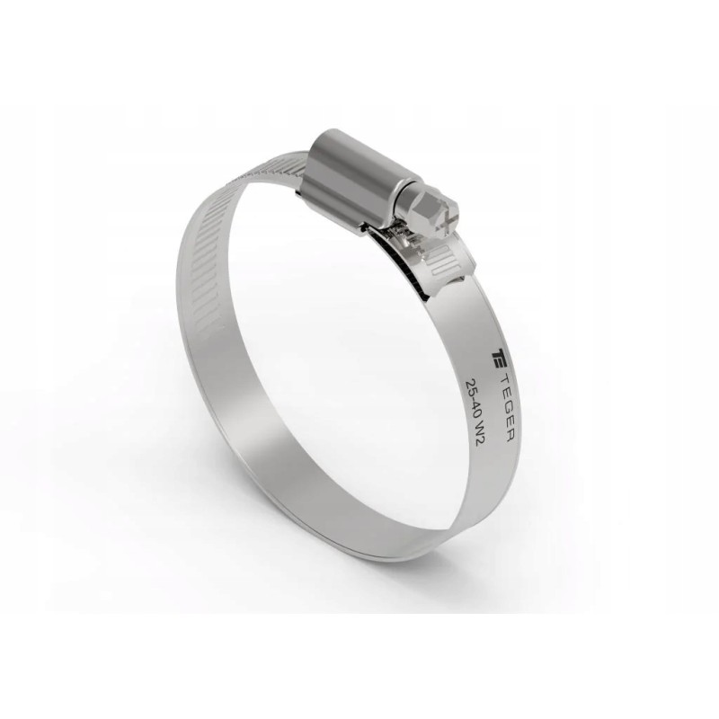 Reinforced clamp 25 40 worm clamp