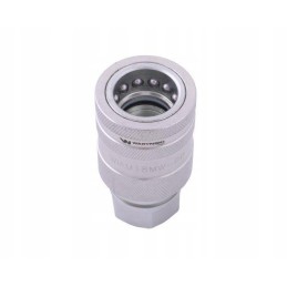 Hydraulic quick connector, M18x1 socket, 5 female threads