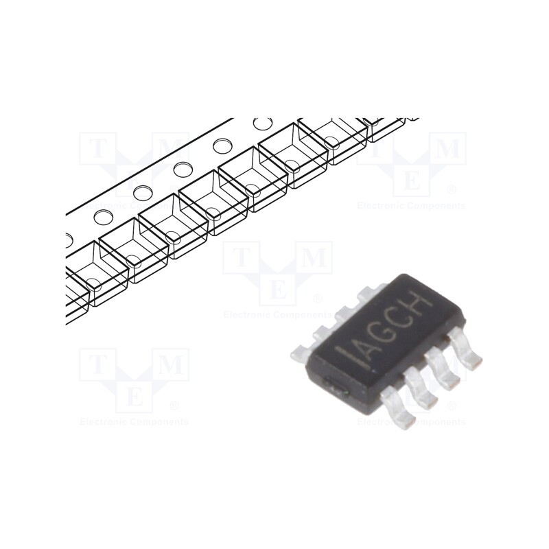 1 pcs x MONOLITHIC POWER SYSTEMS - MP2315GJ-Z - IC: PMIC, DC/DC converter, Uin: 4.5÷24VDC, Uout: 0.8÷22.8VDC, 3A