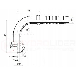 Dkr 90 forging dn16 1 2sn g1 2 hydrolider