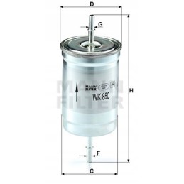 Fuel filter volvo s40 s80 v40