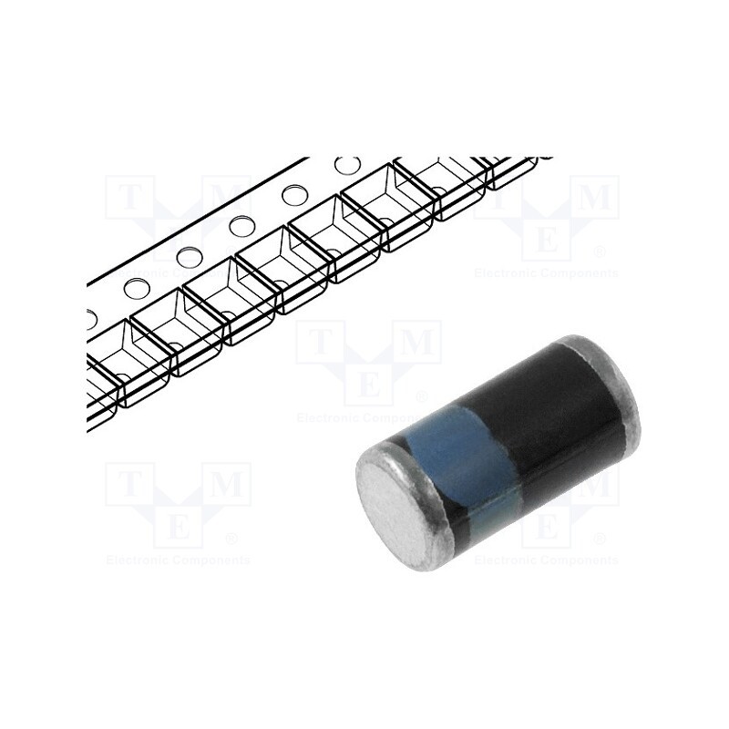 10 pcs x DACO Semiconductor - SM4001 - Diode: rectifying, SMD, 50V, 1A, MELF, Ufmax: 1.1V, Ifsm: 30A
