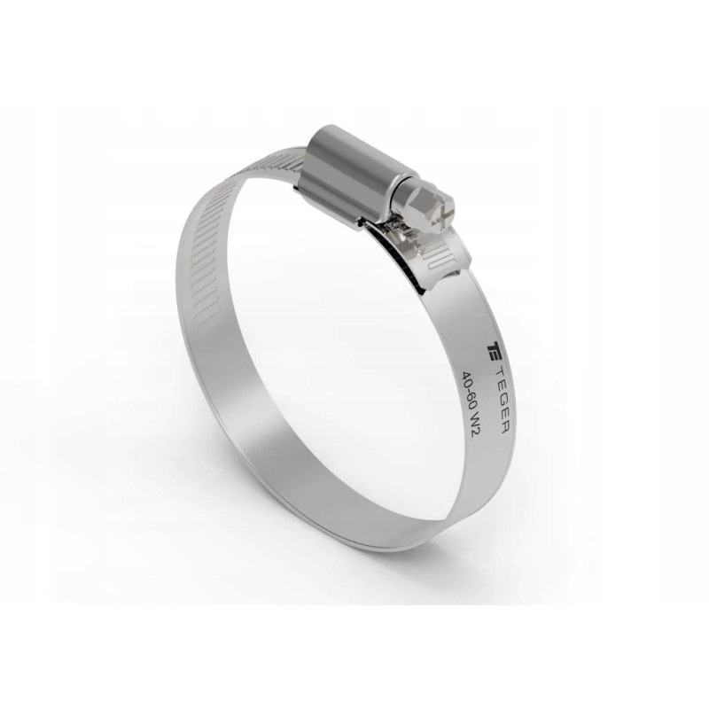 Reinforced clamp 40 60 worm clamp