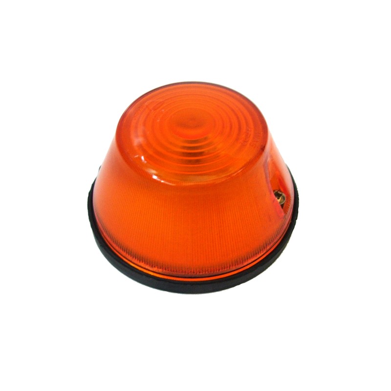 Orange low side marker lamp