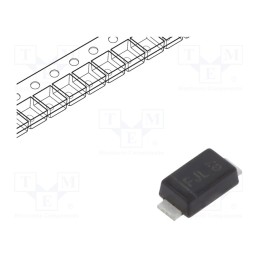 5 pcs x DIODES INCORPORATED - DFLZ24-7 - Diode: Zener, 1W, 24V, SMD, , PowerDI®123, single diode
