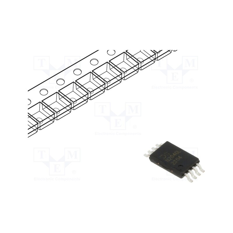 3 pcs x DIODES INCORPORATED - DMN2040LTS-13 - Transistor: N-MOSFET, unipolar, 20V, 4.9A, Idm: 30A, 890mW, TSSOP8