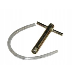 Wrench 10 for bleeding brake cylinders