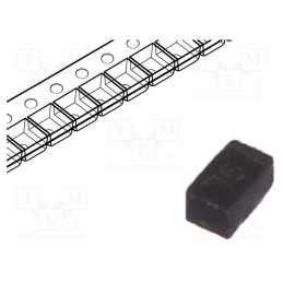 5 pcs x DIODES INCORPORATED - BZT52C15LP-7 - Diode: Zener, 0.25W, 15V, SMD, , X1-DFN1006-2