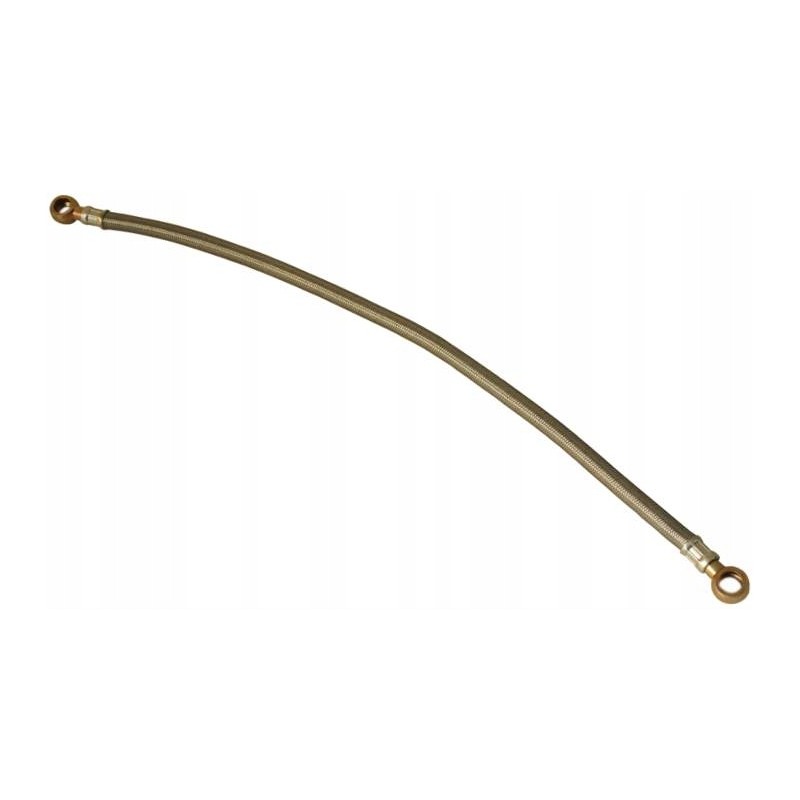 Universal metal braided fuel line