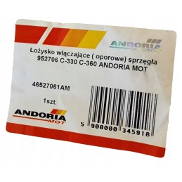 Clutch release bearing c 360 330 andoria 952706