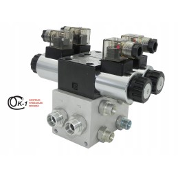 Hydro cetop distributor 2 sec 60l electric 24v