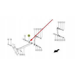 751252 01 metal-rubber bushing for frame suspension
