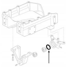Agro mar massey front axle bushing ring