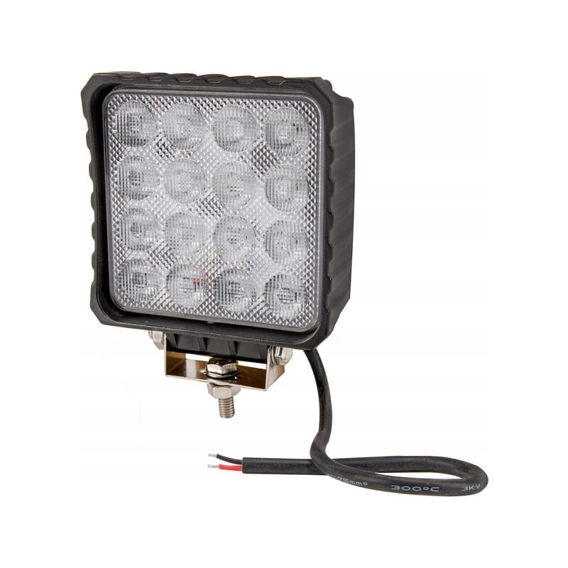 Square LED work lamp 48w 3840 lm 10 30v