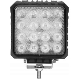 Square LED work lamp 48w 3840 lm 10 30v