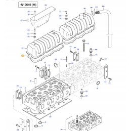 Valtra valve cover gasket v836646360