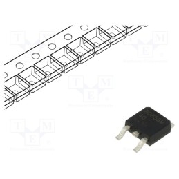 1 pcs x ROHM SEMICONDUCTOR - RB085BM-40FHTL - Diode: Schottky rectifying, SMD, 40V, 10A, DPAK,SC63,TO252