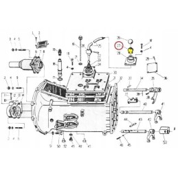 Gear lever cover c 330
