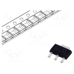 3 pcs x MAXLINEAR - SPX1117M3-L-5-0/TR - IC: voltage regulator, LDO,linear,fixed, 5V, 0.8A, SOT223, SMD