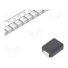 5 pcs x DIOTEC SEMICONDUCTOR - P6SMBJ30CA-AQ - Diode: TVS, 600W, 33.3÷36.9V, 12.4A, bidirectional, ±5%, SMB
