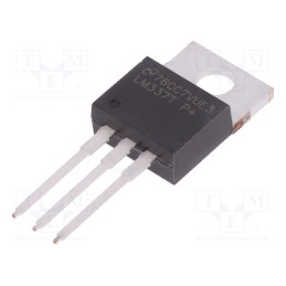1 pcs x TEXAS INSTRUMENTS - LM337T/NOPB - IC: voltage regulator, linear,adjustable, -37÷-1.2V, 1.5A, THT