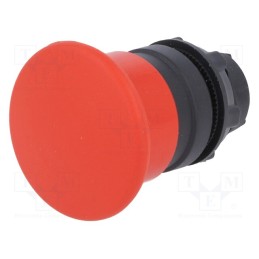 1 pcs x SCHNEIDER ELECTRIC - ZB5AC4 - Switch: push-button, 22mm, Stabl.pos: 1, red, none, IP66, mushroom