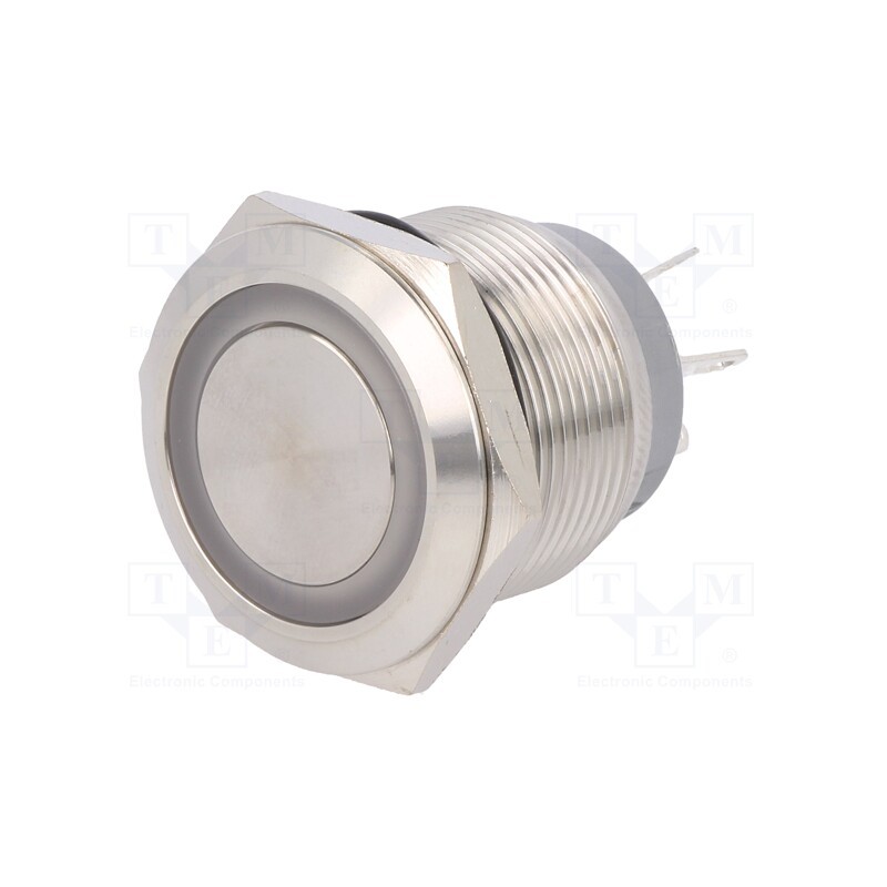 1 pcs x ONPOW - GQ22-11WE/RG/12V - Switch: vandal resistant, Pos: 2, SPDT, 0.5A/220VAC, 2A/36VDC, IP67