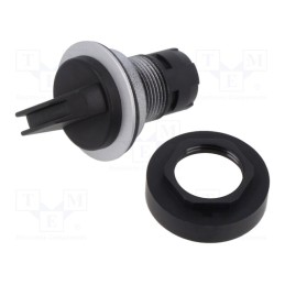 1 pcs x SCHLEGEL - RRJWB_514 - Switch: rotary, 22mm, Stabl.pos: 3, IP65, Pos: 3, Cutout: Ø22.3mm