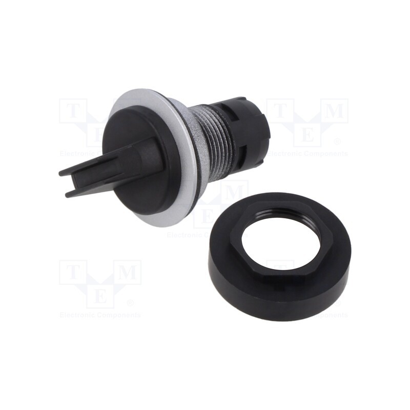 1 pcs x SCHLEGEL - RRJWB_514 - Switch: rotary, 22mm, Stabl.pos: 3, IP65, Pos: 3, Cutout: Ø22.3mm