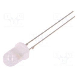 2 pcs x OPTOSUPPLY - OSYBMS5A32A - LED, 5mm, blue/yellow, bicolour,blinking, 30°, 3÷5V, 20mA
