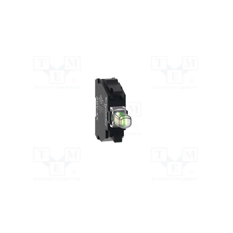 1 pcs x SCHNEIDER ELECTRIC - ZBVB19 - Illuminating unit, 22mm, Harmony XB4, -25÷70°C, Illumin: LED