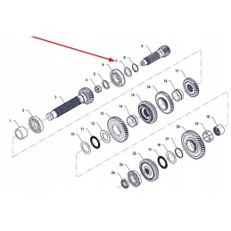 P5m37201129 washer d40 x d60 x 3