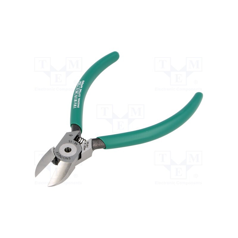 1 pcs x ENGINEER - NK-15 - Pliers, side,cutting, with side face, 130mm