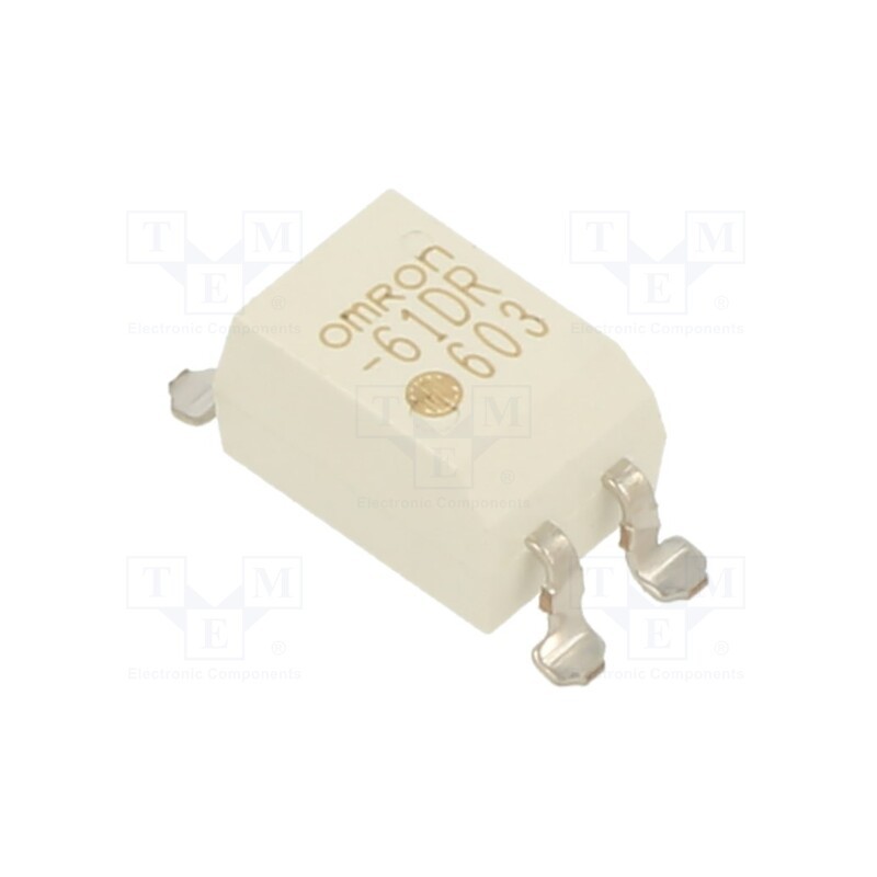 1 pcs x OMRON OCB - G3VM61DR - Relay: solid state, SPST-NO, Icntrl: 30mA, 2000mA, max.60VAC, SMT