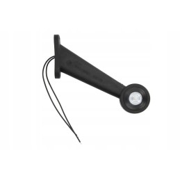 Side marker light l white red LED was 136l