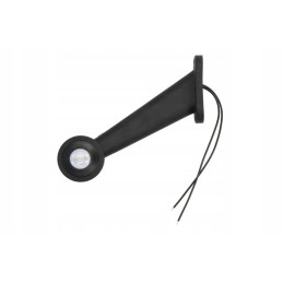 Side marker light l white red LED was 136l