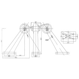 Side marker light l white red LED was 136l