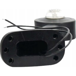 Side marker light l white red LED was 136l