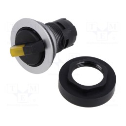 1 pcs x SCHLEGEL - RRJWBL_GB - Switch: rotary, 22mm, Stabl.pos: 3, depending on the holder, IP65