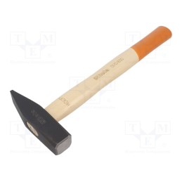 1 pcs x BETA - 13700056 - Hammer, 330mm, 600g, 30x30mm, square, Application: metalworks